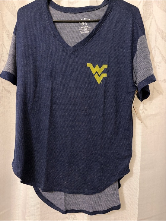 Banana Republic Tops - Navy V-Neck Tee with Gold Logo